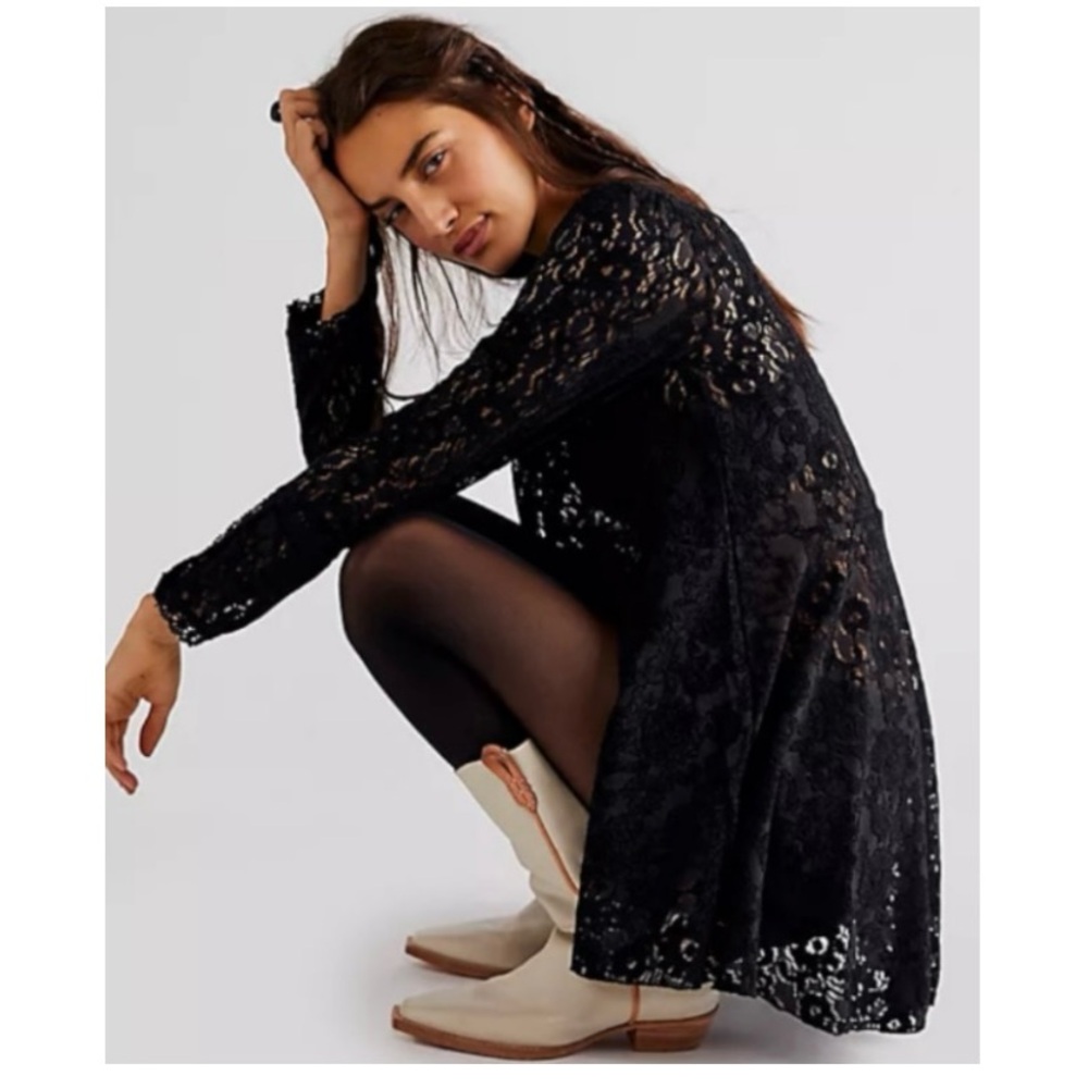 Free People Heather Swinghem Tunic Size Small - Picture 10 of 10